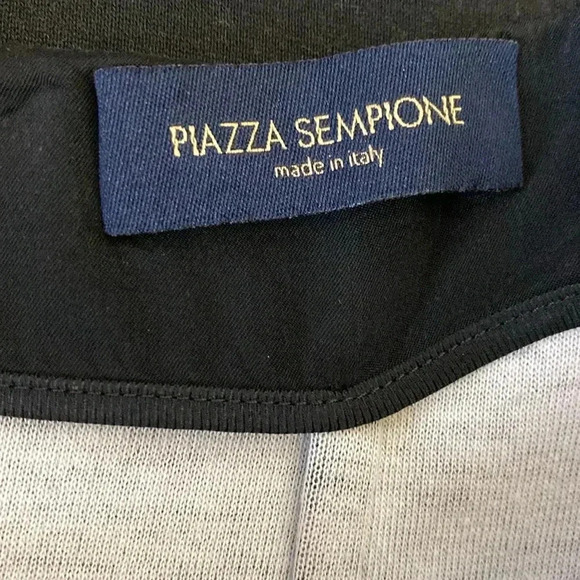 Piazza Sempione Made in Italy Black Knit Mini Skirt, Size 42/US 6. - Picture 5 of 9